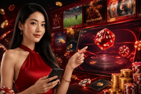 m88ao Casino – Bàn chơi live dealer Baccarat và Roulette